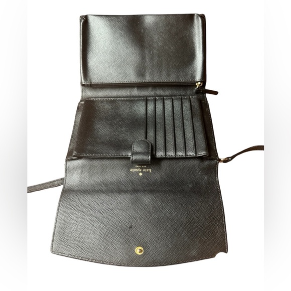 Kate Spade Laurel Way Winni Saffiano Leather Crossbody Clutch Wallet. - Picture 3 of 12